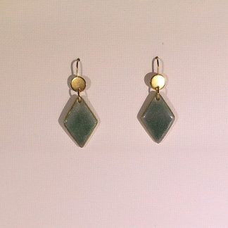 Sparkly jadegreen hangers