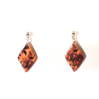 Orange floral hangers