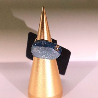 Faux Lapis Lazuli ring