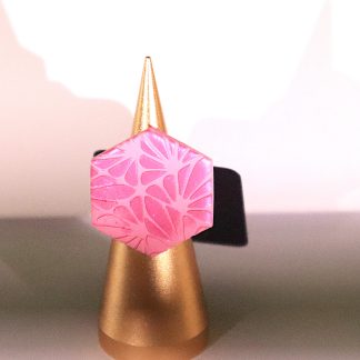 Pink bold ring