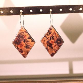 Orange floral hangers