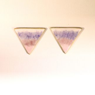 Aztec triangle studs