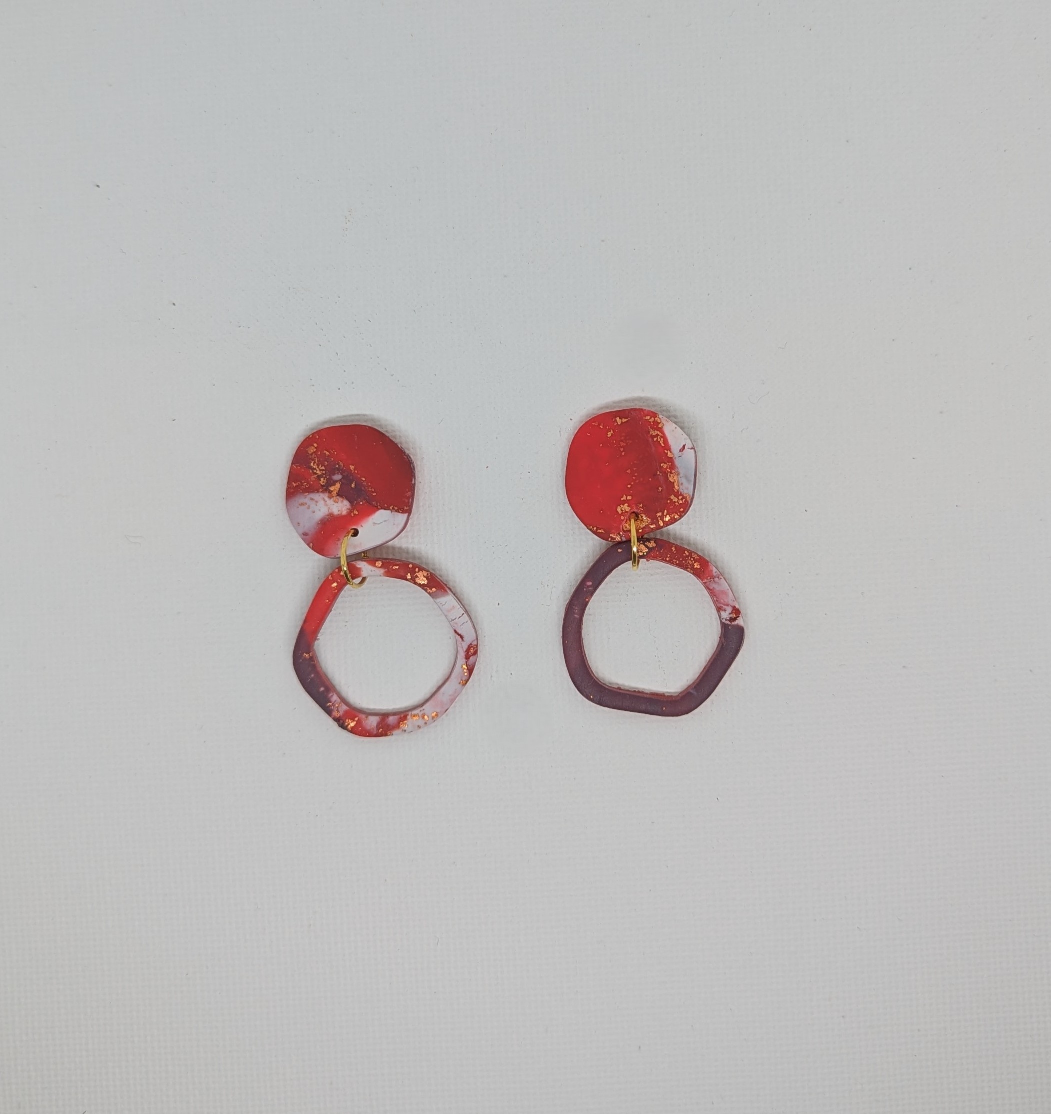 Purple and red hangers