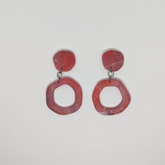 Purple and red hangers